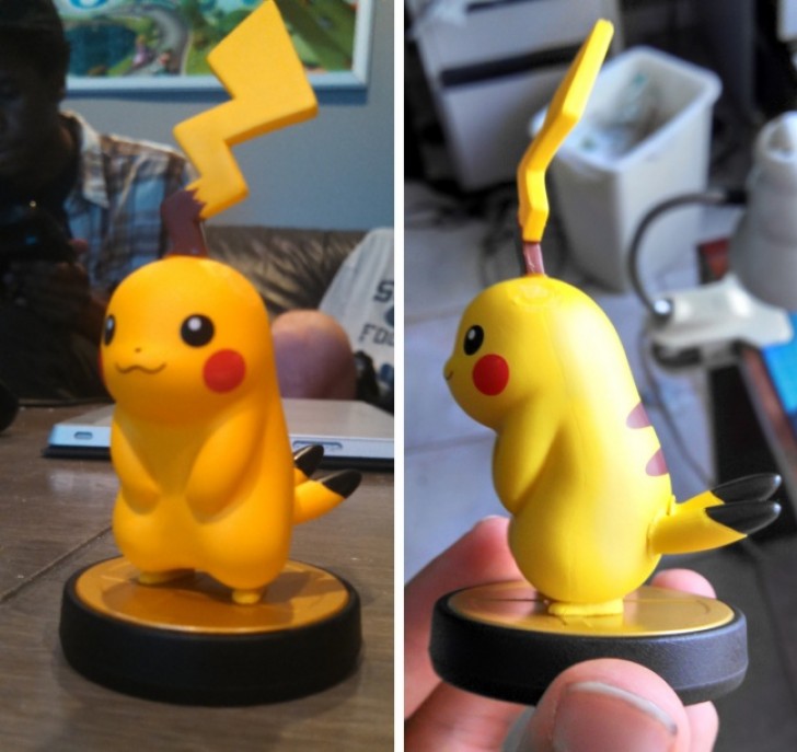 Il y a quelque chose qui ne va pas avec ce Pikachu, mais je ne sais pas quoi.....