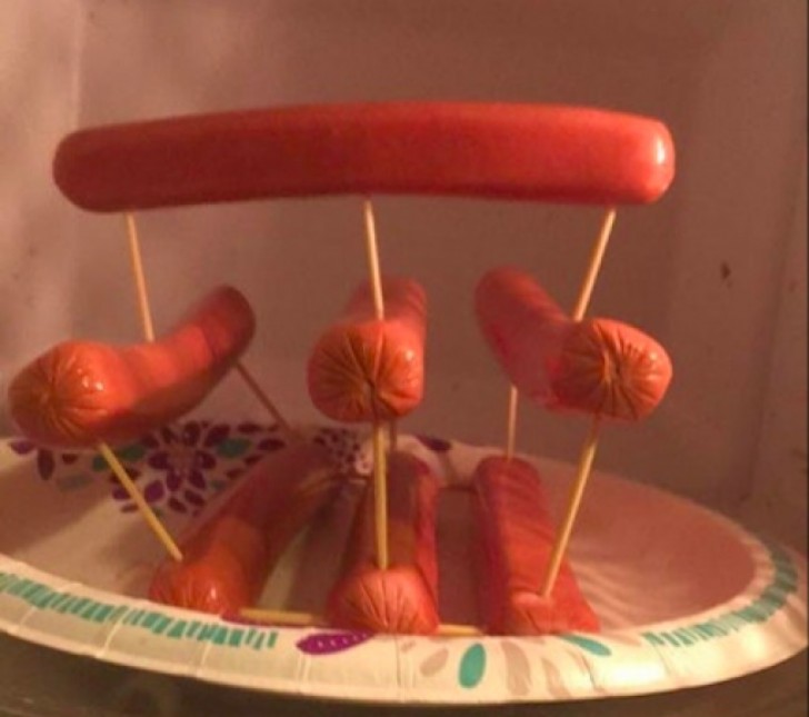 How to cook many hotdogs at the same time!