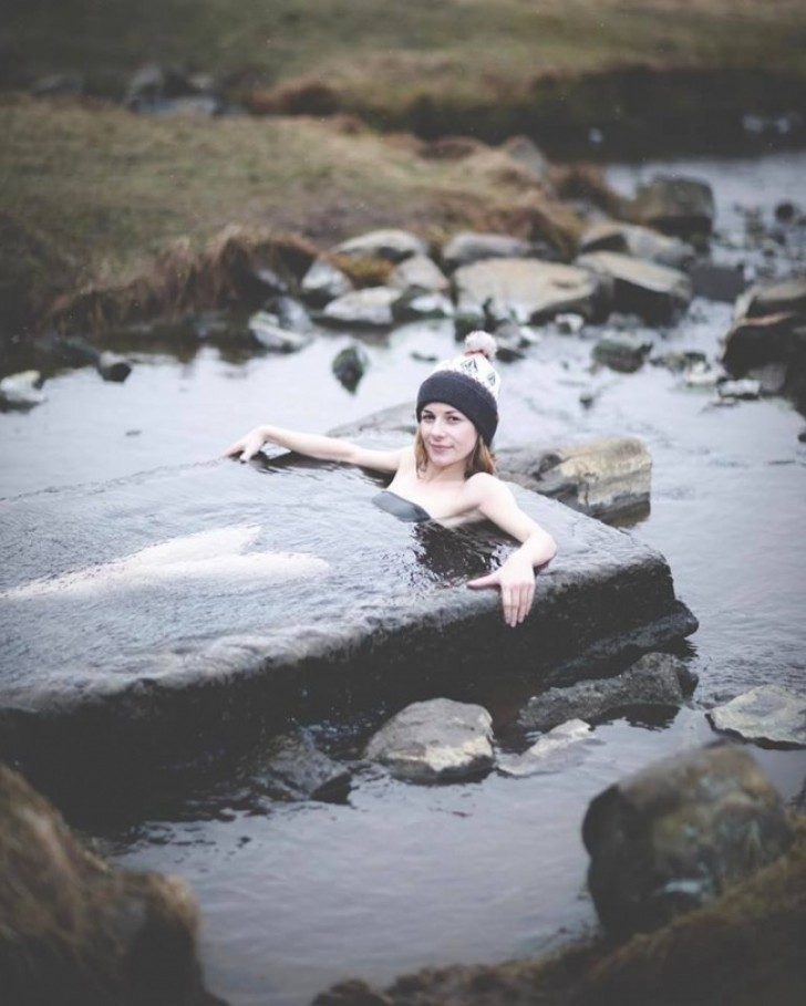 En Islande, on se baigne aussi en hiver.