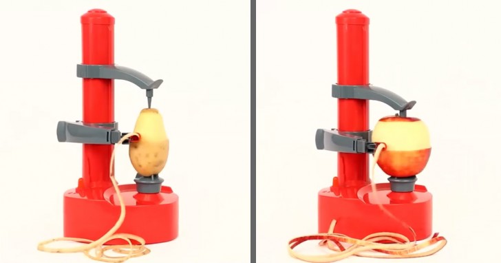 And what about this electric peeler? Look at it in action and you will want one right away!
