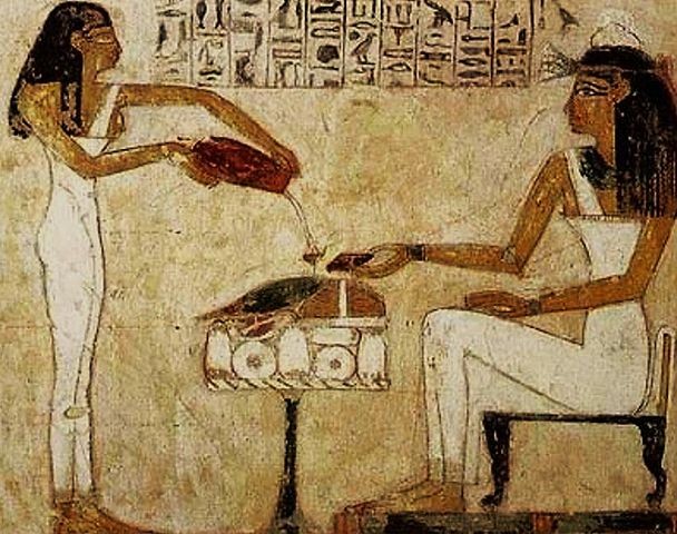 Gli antichi egizi bevevano la birra.