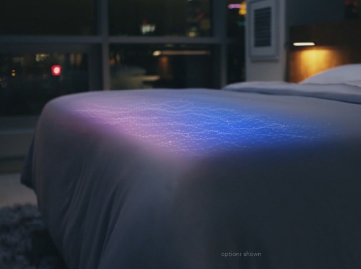 14. Dit intelligente bed reageert op je lichaamstemperatuur, en koelt af of wordt warmer, en kan er ook een wekker worden ingesteld.