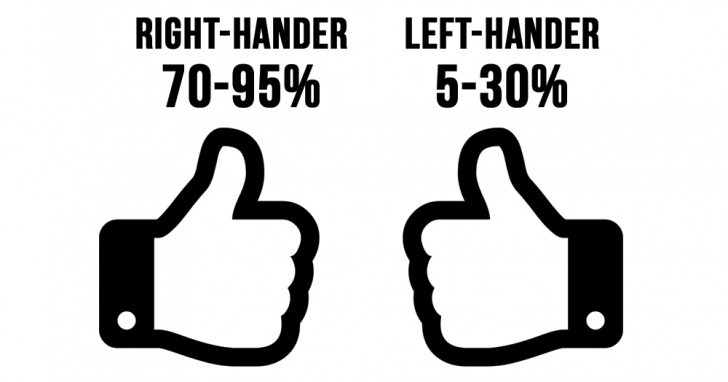 5. Warum sind manche Menschen Linkshänder?