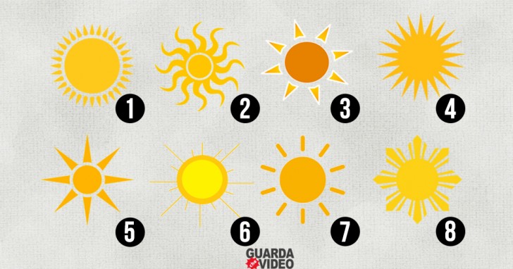 Qual sol irradia mais calor na sua opinião? Veja o que a sua escolha diz sobre a sua personalidade! - 1