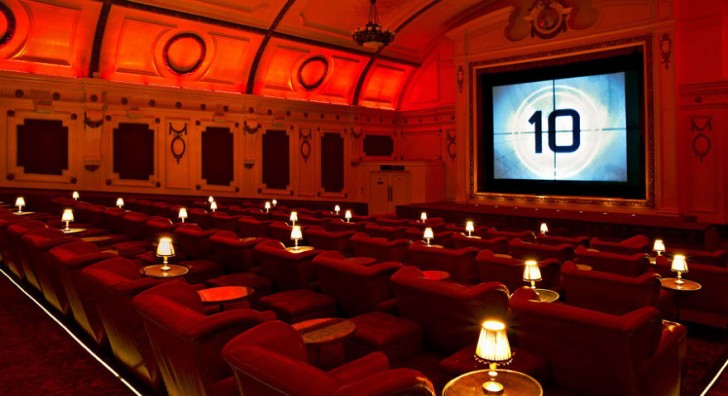 Electric Cinema Notting Hill --- a movie theater in London, England.