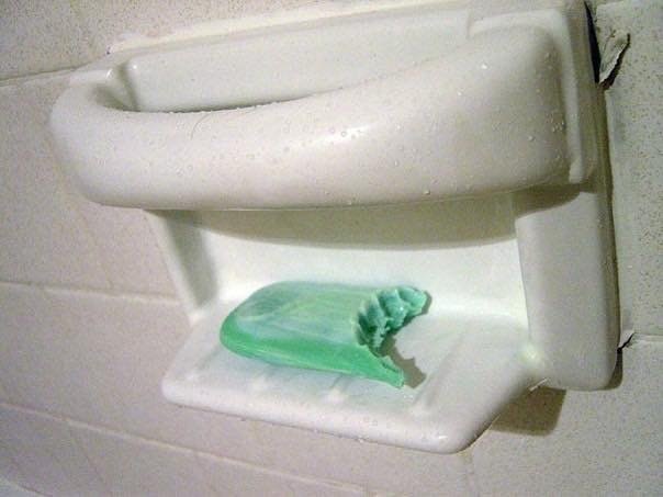 "My roommate got back late from a party and apparently he could not find the toothpaste this morning ..."