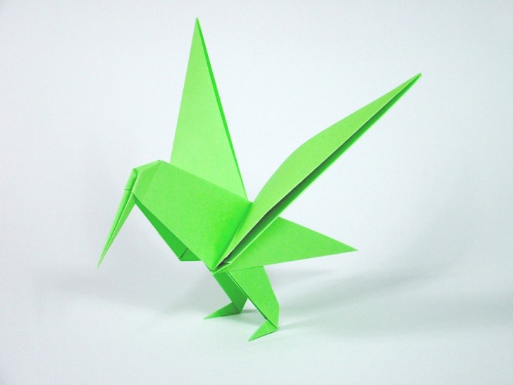 Quando sei preoccupato, disegna un origami.