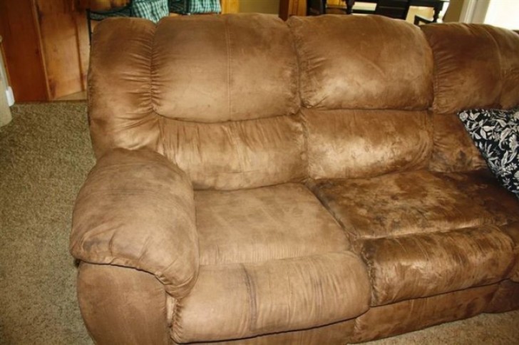 Sofas with synthetic upholstery