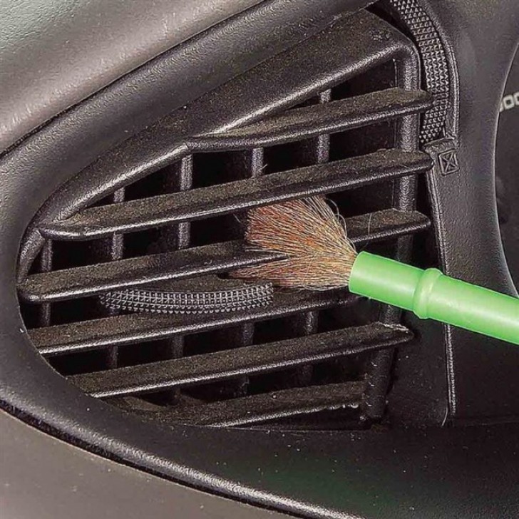 Ventilatierooster in de auto