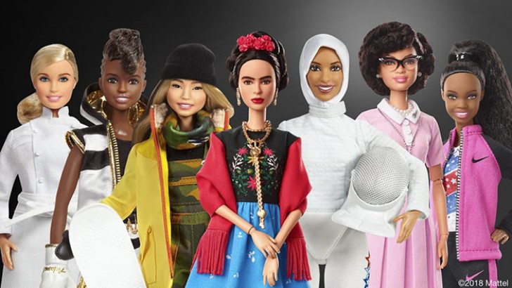 Queste sono le nuove Barbie di Ispirazione che onorano alcune delle donne influenti del presente e del passato!
