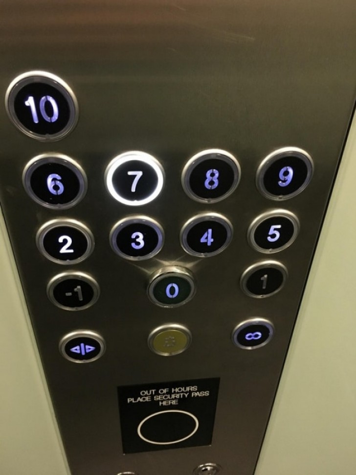 It may take a few minutes to locate your floor number.