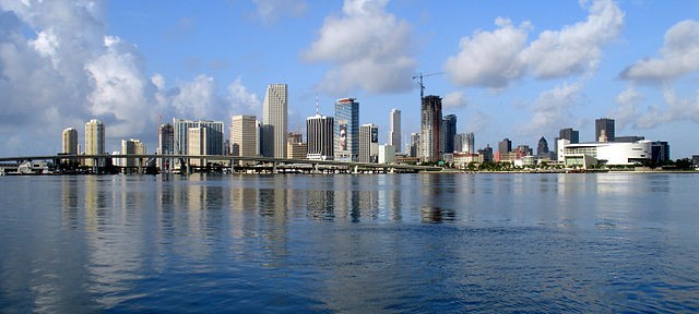 11. Miami, Florida, California
