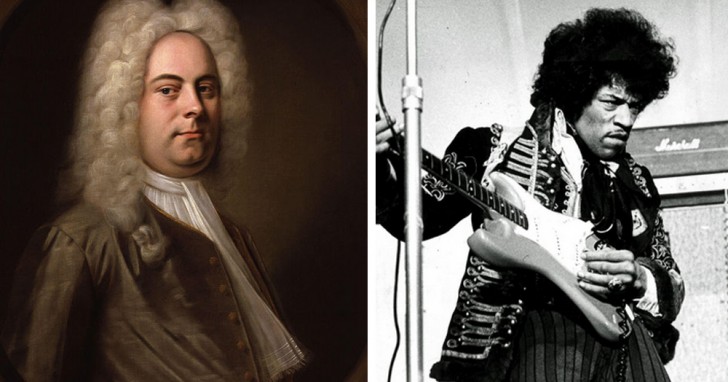 De barokcomponist Georg Friedrich Händel woonde op nummer 25 aan de Brook Street in Londen. 200 jaar later woonde op nummer 23 daar het muzikale genie JImi Hendrix.