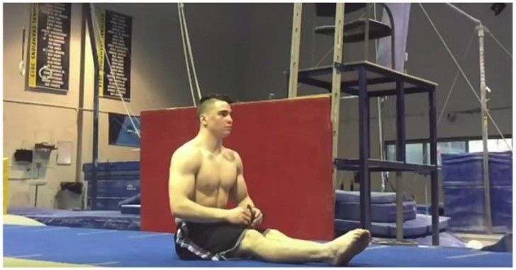 He is the American gymnast Brandon Burns ...