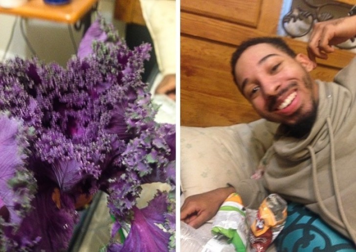 "My boyfriend bought me these thinking that they were flowers, but in reality, they are vegetables!"