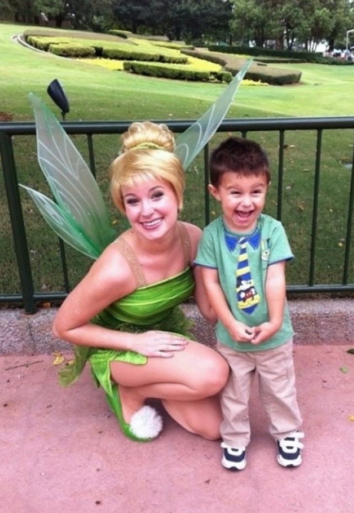 "But it's really her! ... Tinker Bell!"