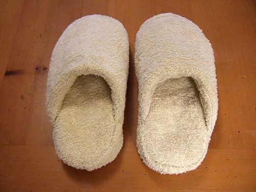 2. Pantuflas.