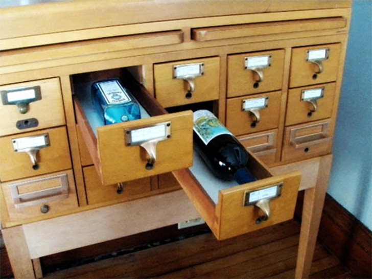 A very special wine cellar.