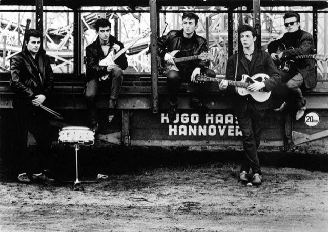 Die jungen Beatles.