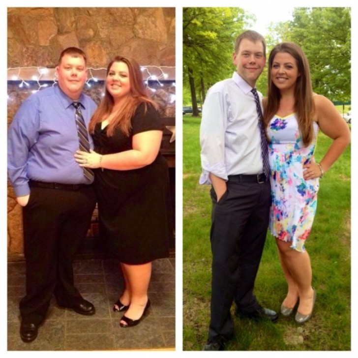 When the going gets tough the tough get going! These two decided to lose weight to be healthier. They never lost their smile, and this was perhaps the key to their success!