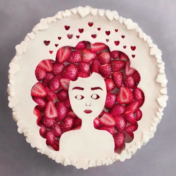 Smoothies, cupcakes et gâteaux sont les spécialités qu'il publie sur Instagram.