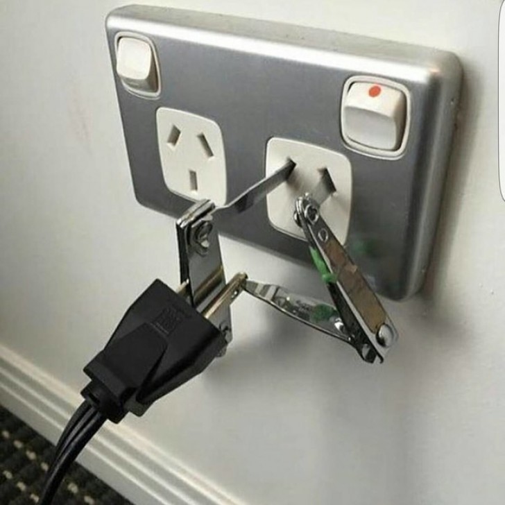 Ici, il serait mieux d'utiliser un adaptateur!