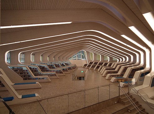 Bibliotheek en cultuurhuis van Vennesla, Noorwegen
