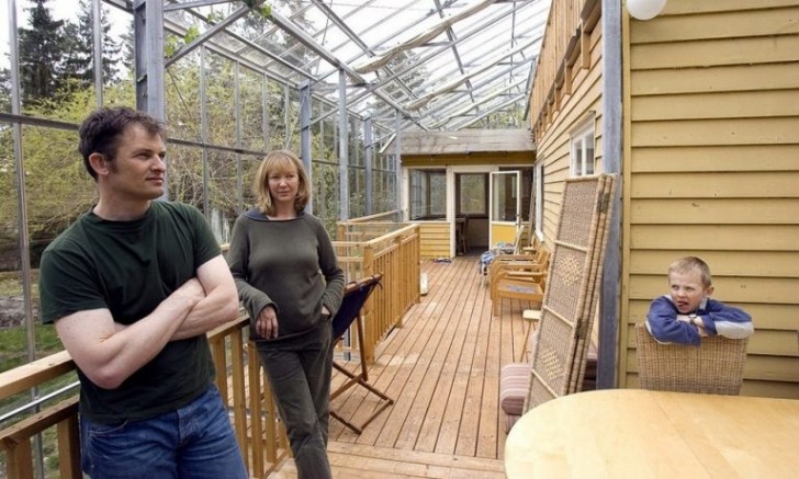 "Basierend auf seiner Idee des Nature House haben wir das gekauft, was man in Schweden ein Sommerhaus nennt"