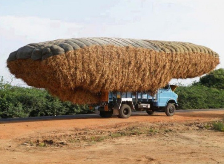 14. Un verdadero vehiculo pesado.