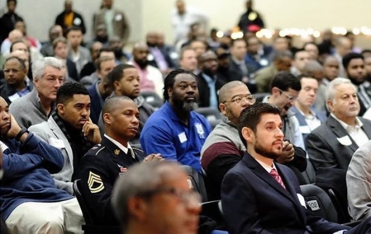 They asked for volunteer fathers for 50 boys without fathers for a father-son breakfast in an elementary school ... and 600 men volunteered!