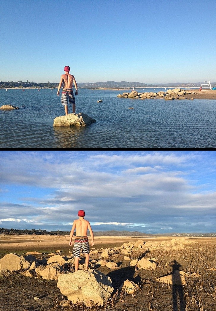 8. The impact of the Folsom Lake drought in California 