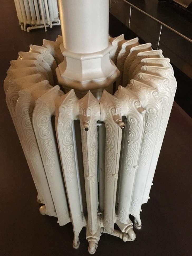 Een beslist ongewone radiator...