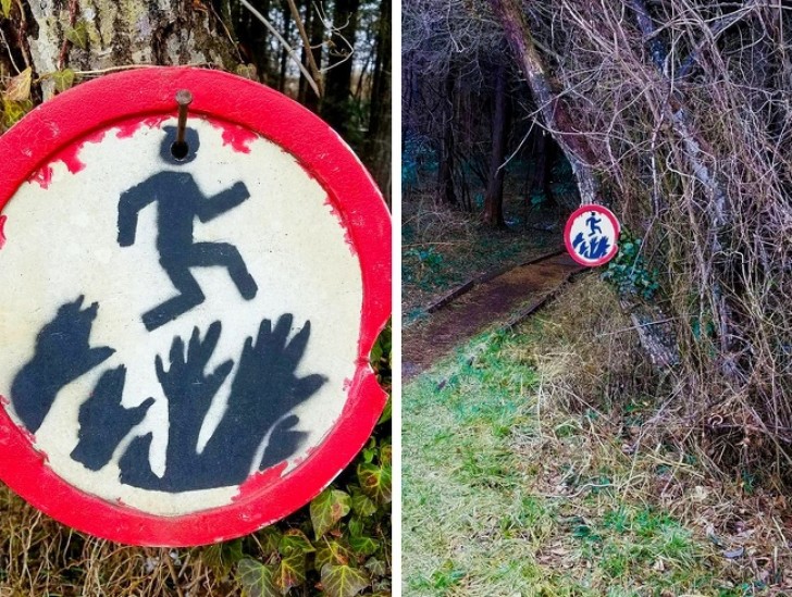 Le panneau vous a alerté !