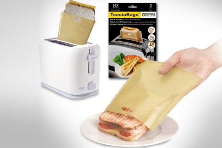 4. Reusable toast bags.