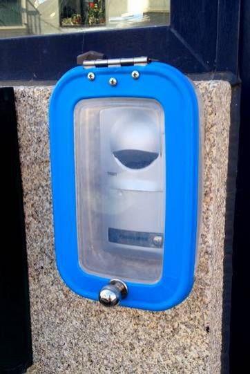 13. If you are worried that the intercom can get wet or ruined, here is the solution!