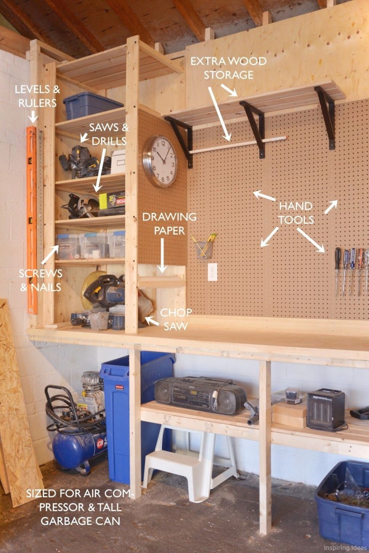 16. Here is a suggestion about how to organize spaces.