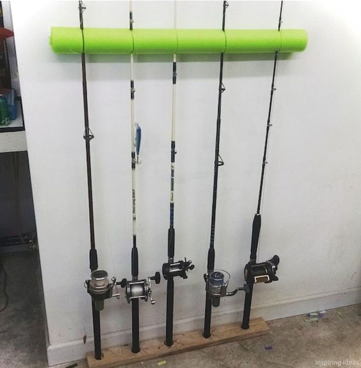 23. A second option for fishing rods.
