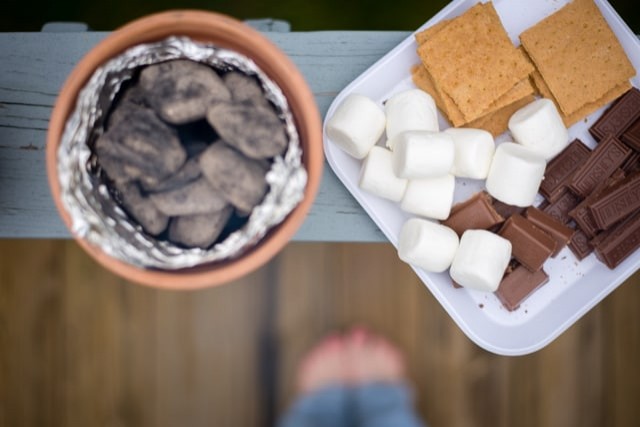 9. Klaar voor gekaramelliseerde marshmallows?