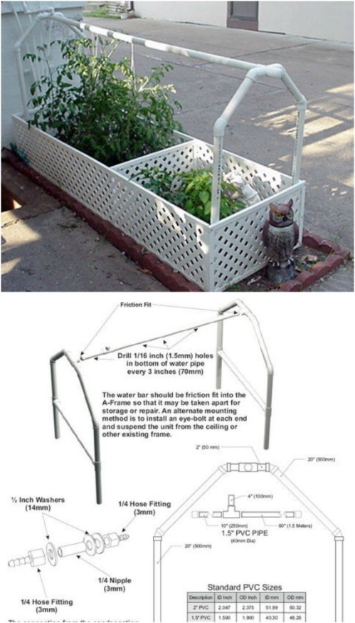 This irrigation system reuses the water produced by the domestic air conditioning system, which otherwise would be dispersed in the ground or channeled into the storm drains.