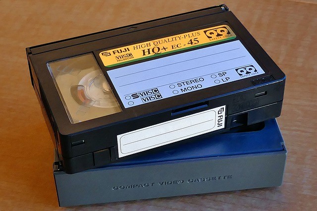 12. Conserving VHS cassettes