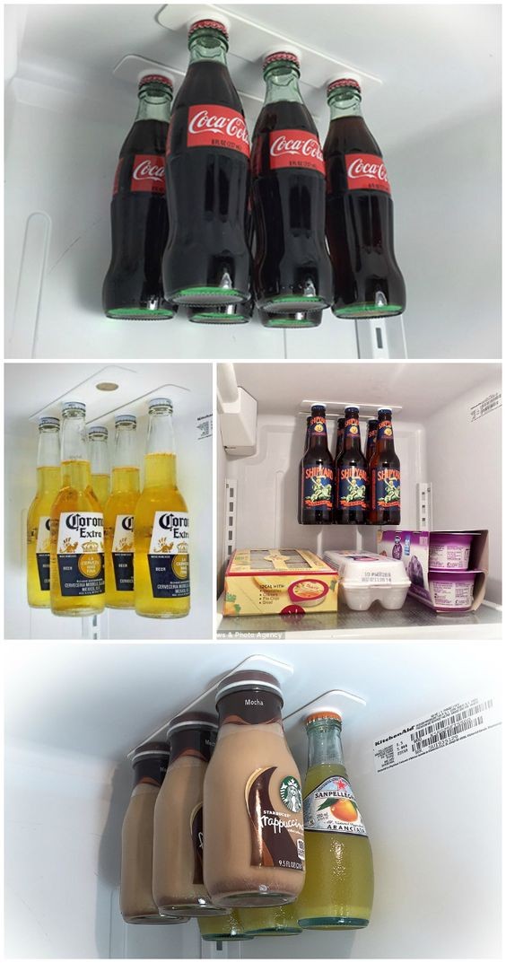 Ricavare spazio extra e mantenere il frigo ordinato: con le calamite tutto questo è possibile.