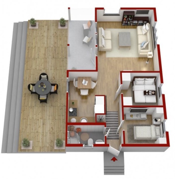 Are you curious about the floor plan? Here it is!