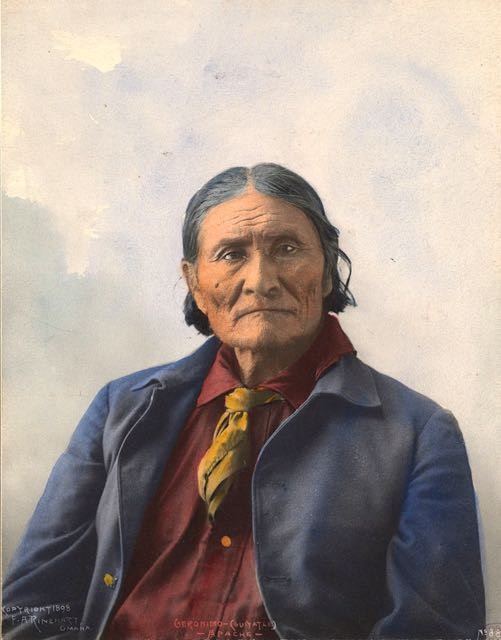 Der Apachen-Heerführer Geronimo - 1898.