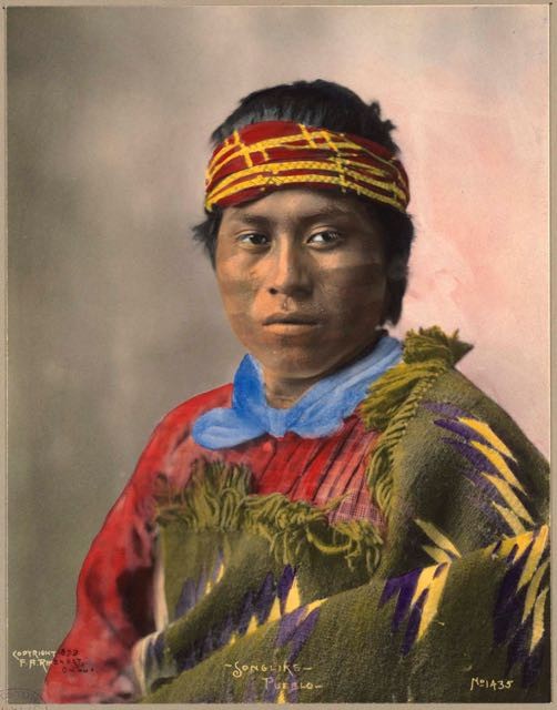 Un uomo Pueblo - 1899.