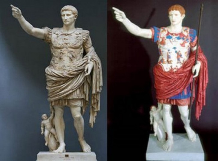 2. De Augustus van Prima Porta (tussen 20 v.Chr. en 8 v.Chr.)