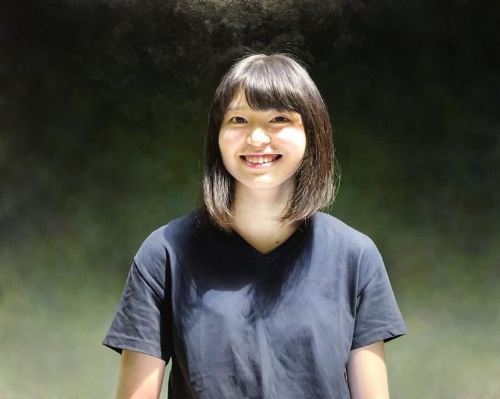Kei Miene, eine 30 jährige japanische Künstlerin aus Hiroshima widmet sich seit einem Jahrzehnt der Malerei.