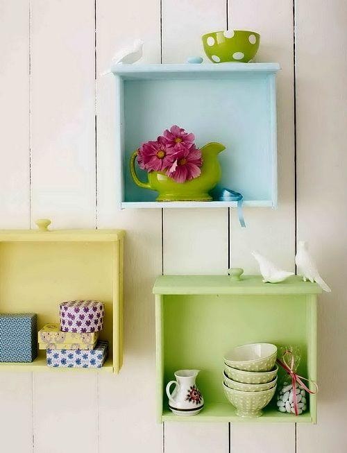 These images will demonstrate the unsuspected versatility of an old chest of drawers rearranged and adapted to new purposes!