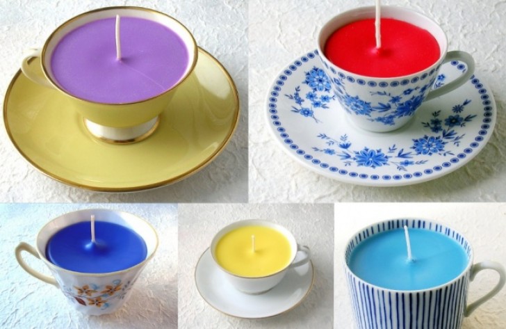 20. Instead of coffee, pour in boiling wax and a wick, and you will get beautiful candles!