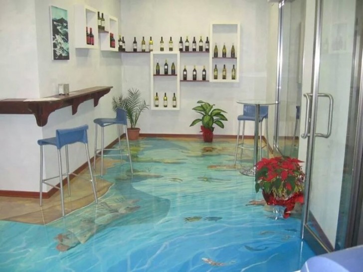 Using this type of flooring for your business is a way to make an unforgettable impression!