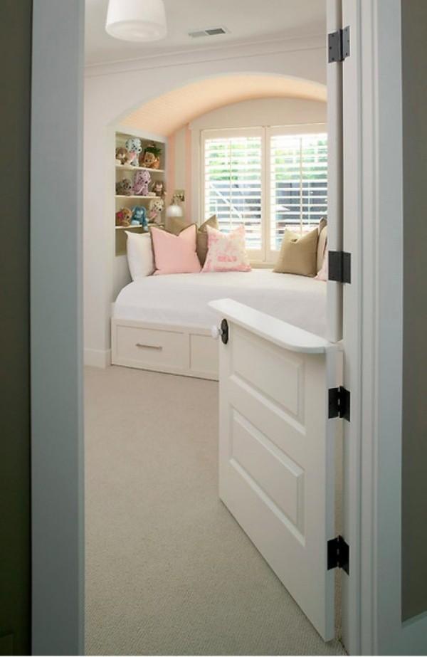 6. A Dutch door to keep an eye on your children!